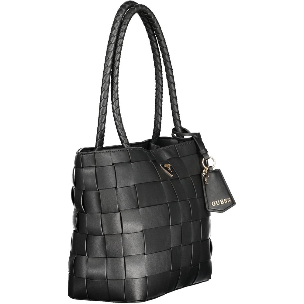 Guess Jeans Maylee Polyethylene Shopper Handbag - Black