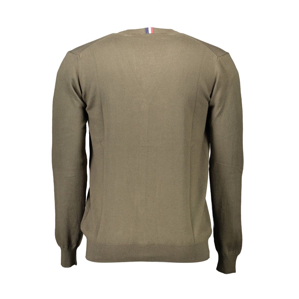 U.S. POLO ASSN. Men's Cotton Cardigan - Green