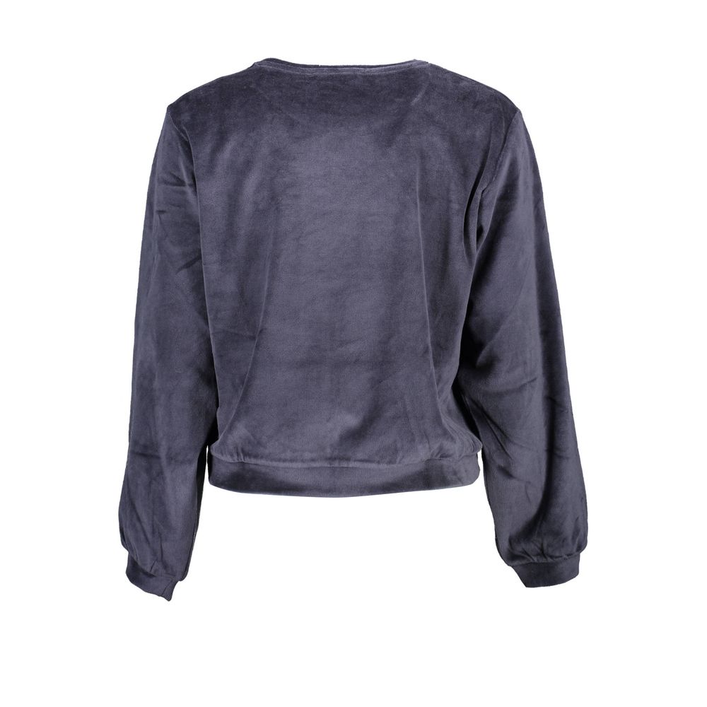 Desigual Women's Round Neck Cotton Sweater - Blue