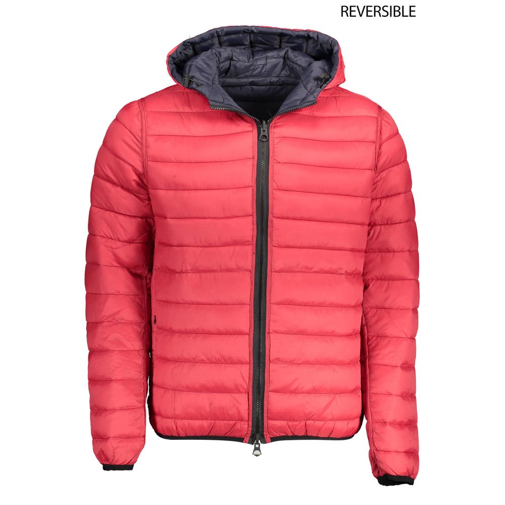 U.S. POLO ASSN. Men's Reversible Nylon Jacket - Blue Red