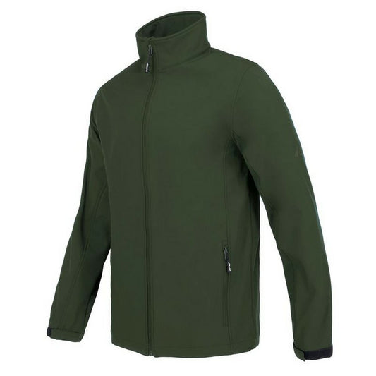Men's Sports Jacket Joluvi Soft-Shell Mengali Green Dark green