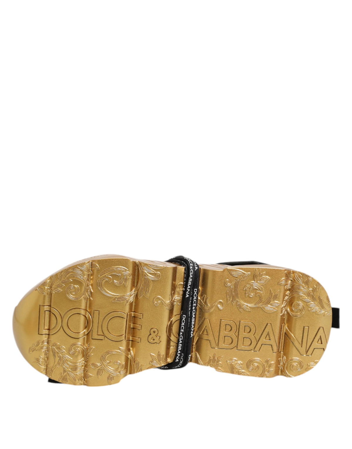 Dolce & Gabbana Men's Low Top TU Polyurethane Calf Leather & Viscose Sneakers - Multicolor