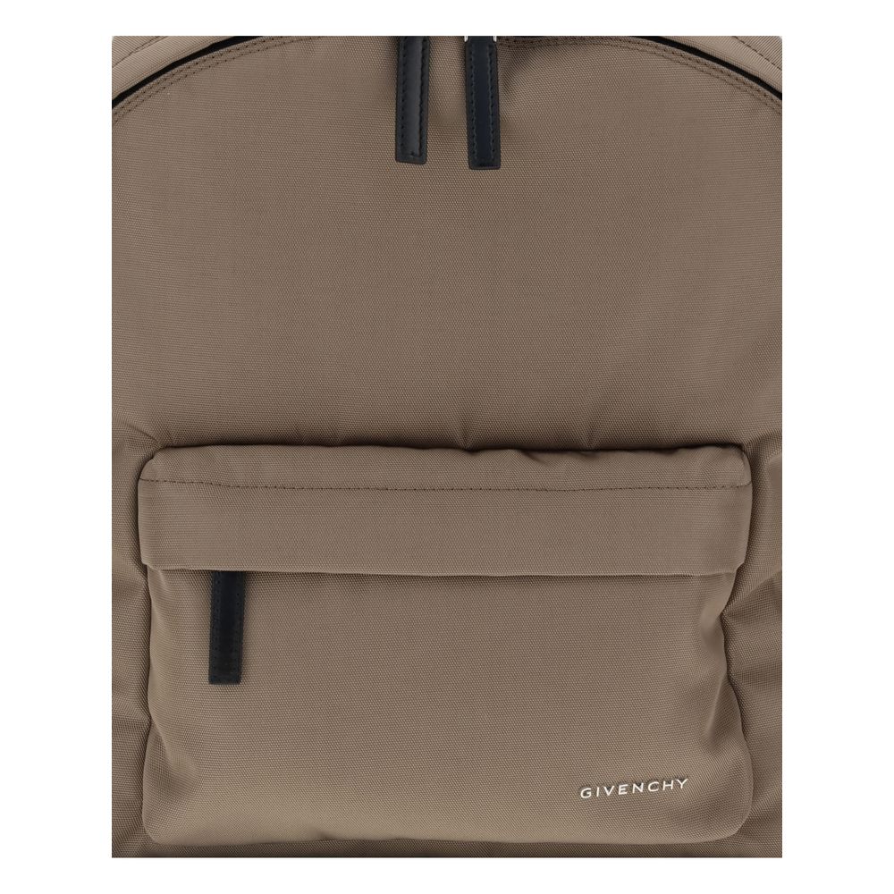 Givenchy Brown Essential U canvas Backpack