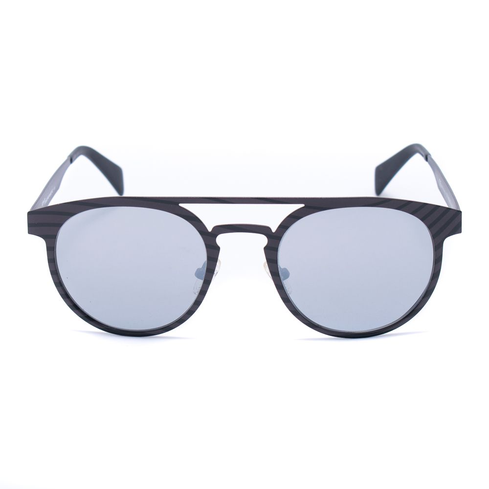 Italia Independent 0020TWOD057 Gray Unisex Sunglasses with Polarized Lens