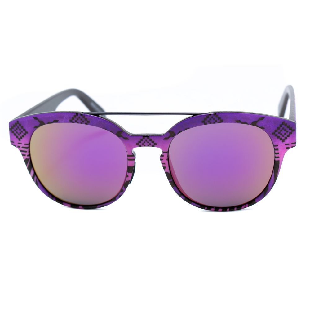 Italia Independent 0900INX017000 Purple Unisex Sunglasses with Polarized Lens