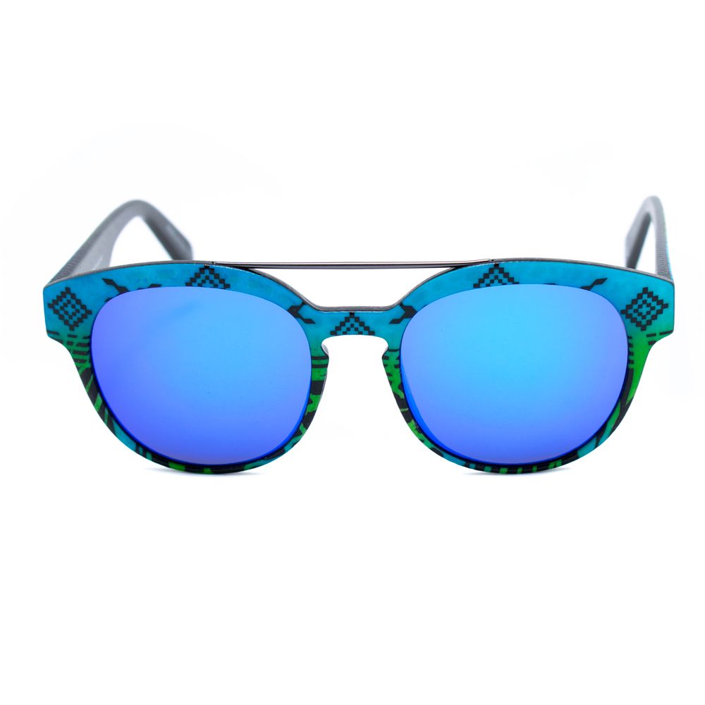 Italia Independent 0900INX033000 Blue Unisex Sunglasses with Polarized Lens