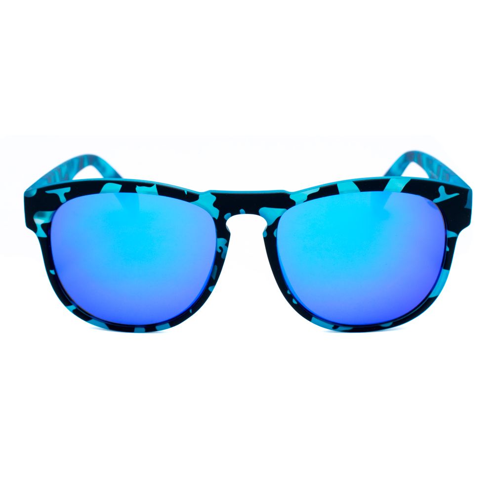 Italia Independent 0902147000 Blue Unisex Sunglasses with Polarized Lens