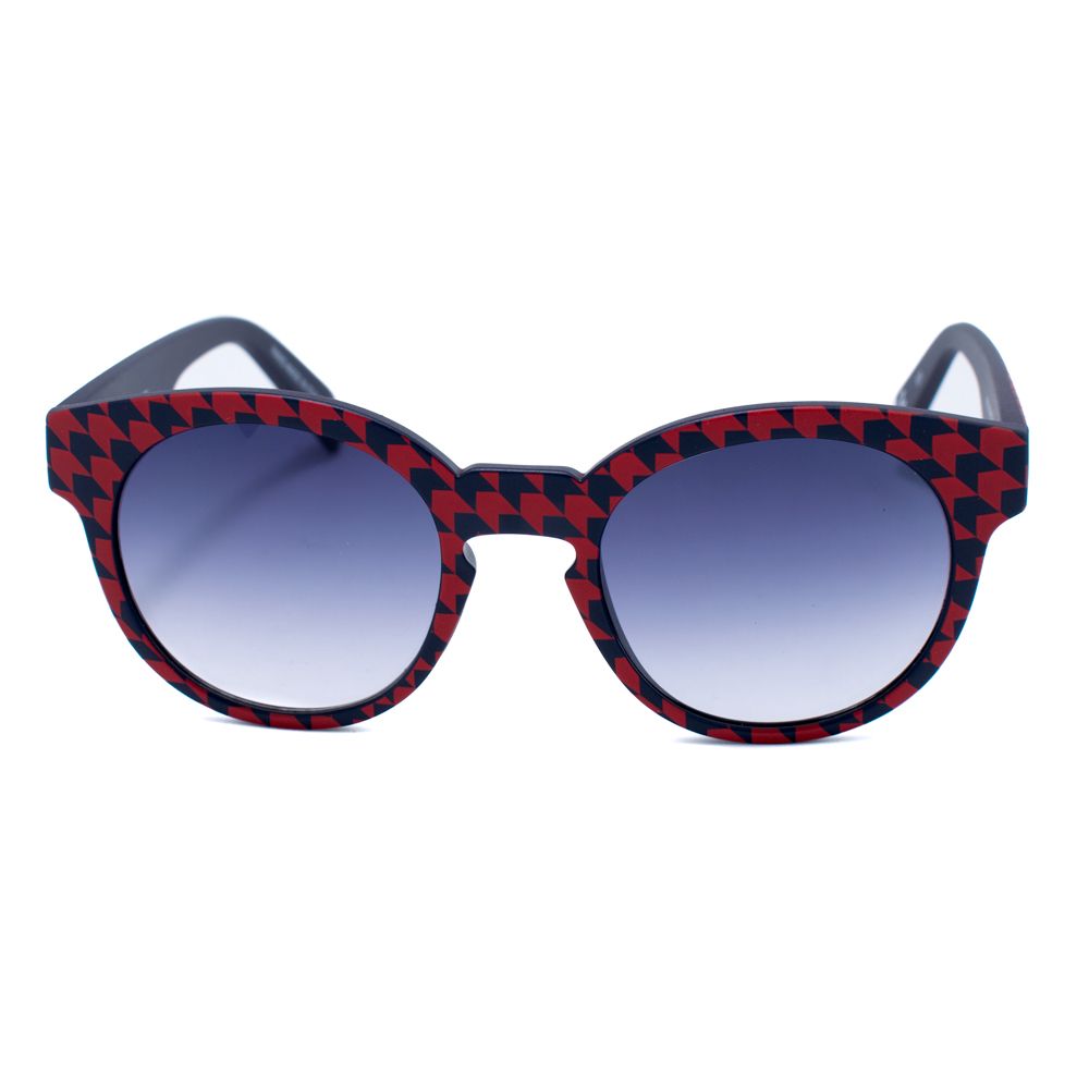 Italia Independent 0909TPDP053 Red & Black Women's Sunglasses with Polarized Lens