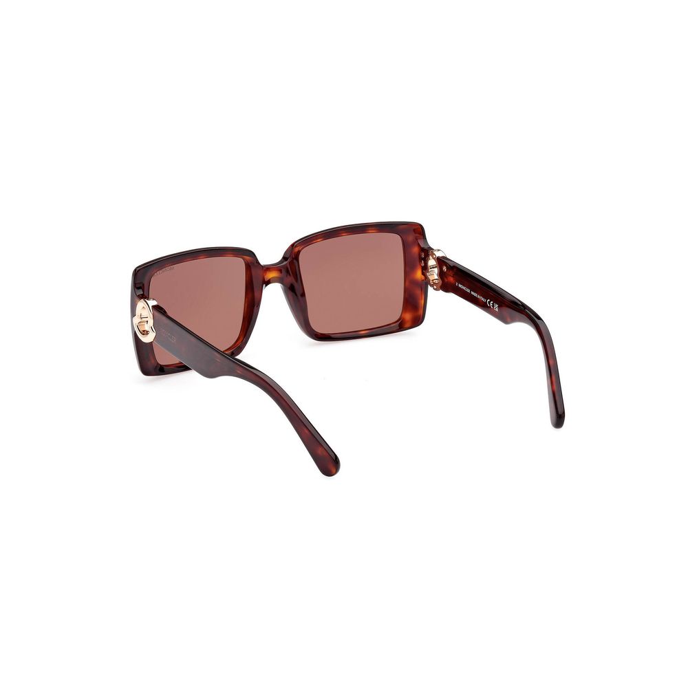 Moncler Brown Pantograph Sunglasses