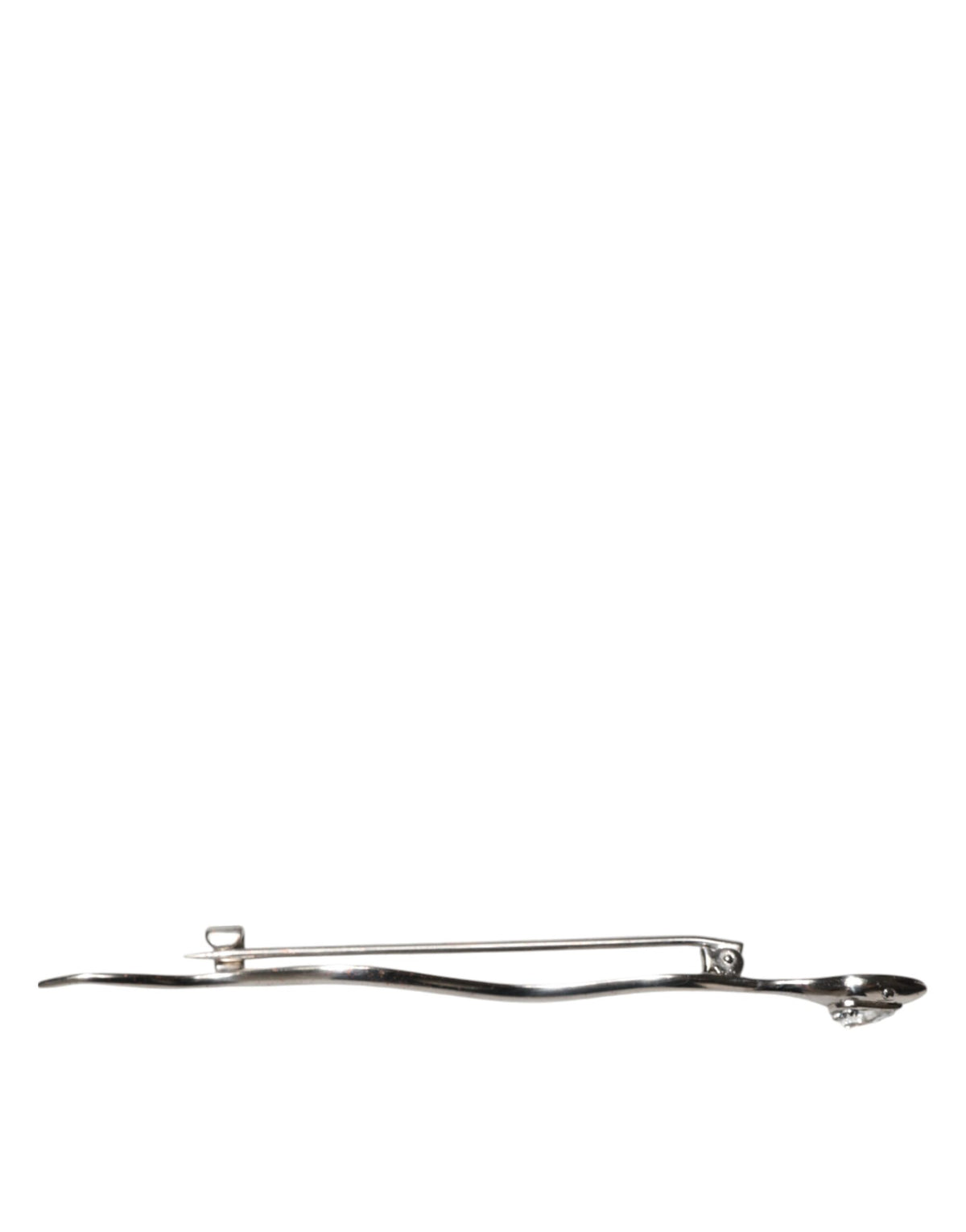 Dolce & Gabbana Men's Silver Brass & Crystal Booche - Silver
