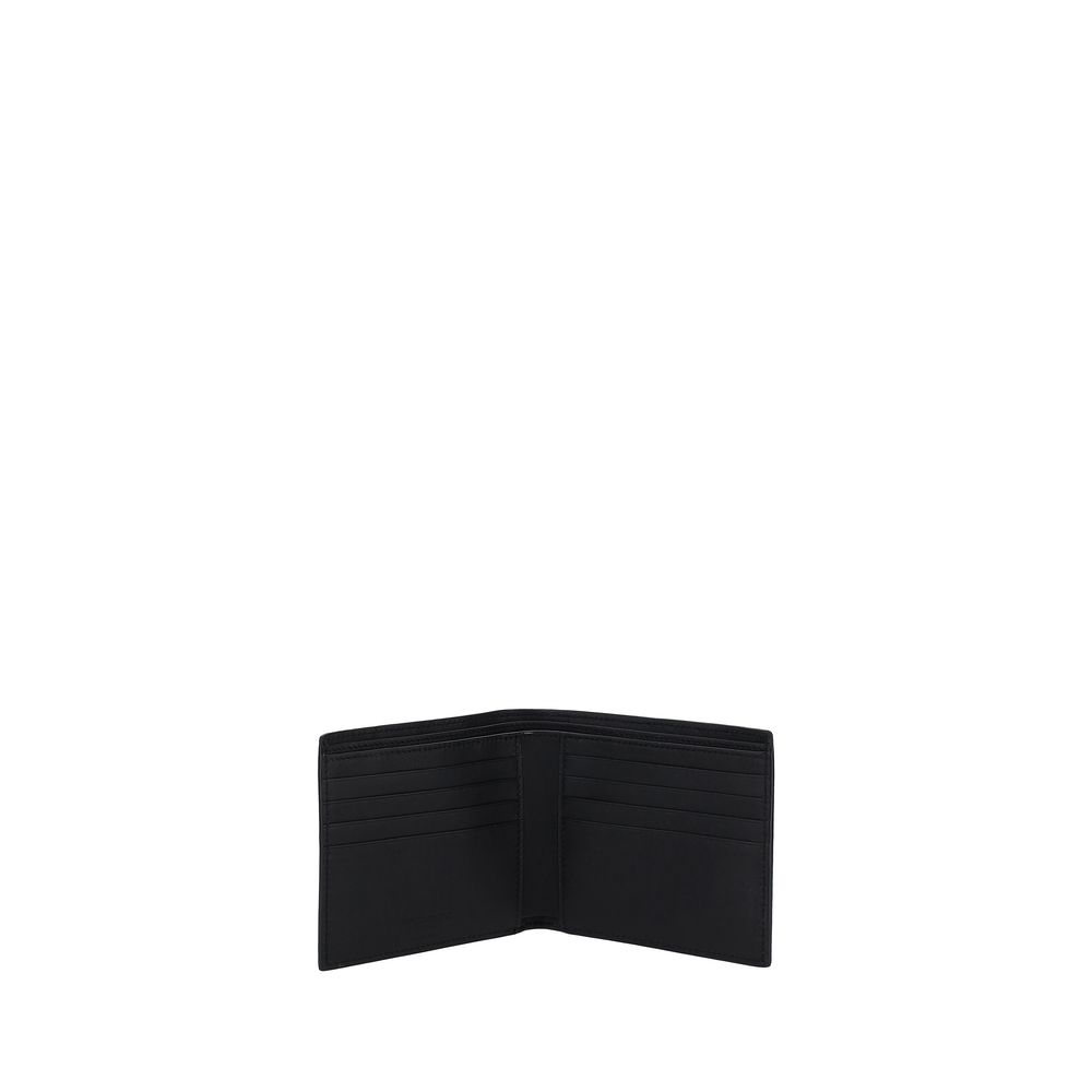Cardholder Wallet by Saint Laurent for men in bos taurus calfskin leather black & monogram presents a refined silhouette, artfully capturing the essence of the Bos Taurus Calfskin Leather Cardholder Wallet design with sophisticated card-organization billfold for a refined look.