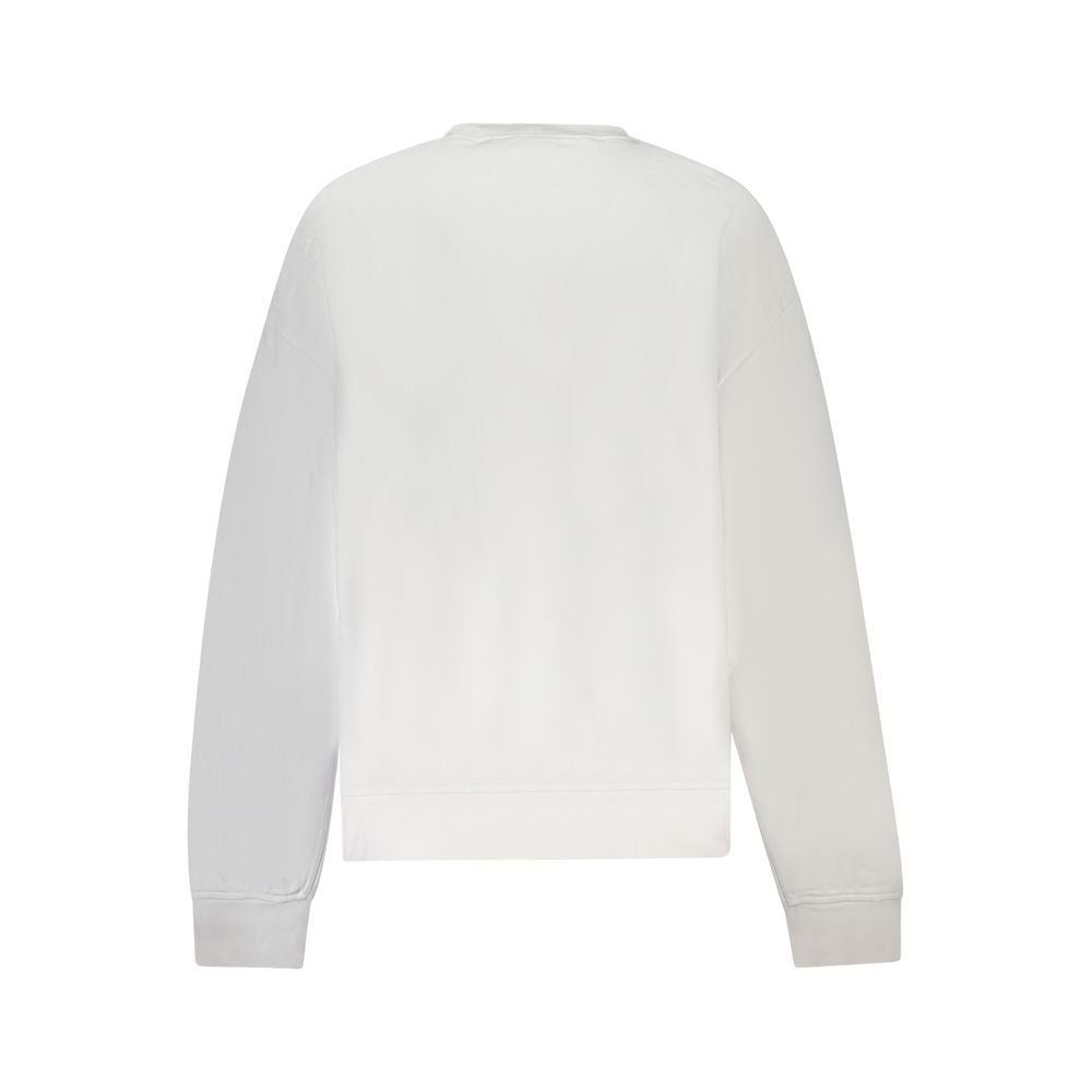 Calvin Klein Women's Cotton Polyester Sweatshirt - White