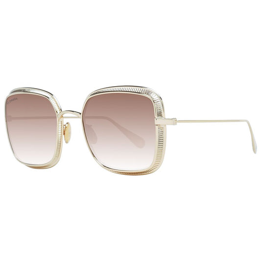 Omega OM-1047140 Gold Women Sunglasses