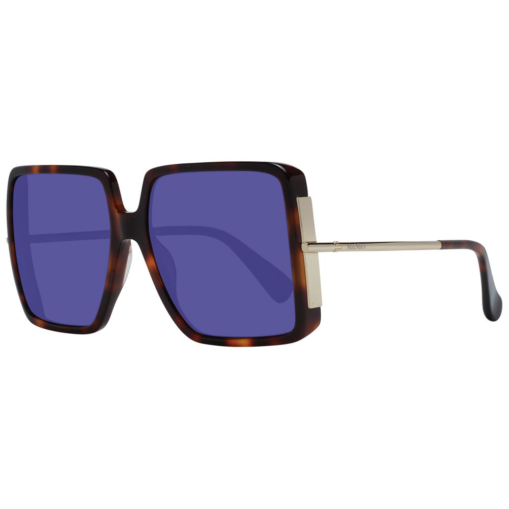 Max Mara Brown Women Square Sunglasses