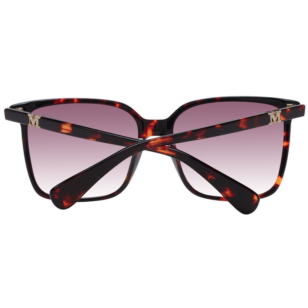 Max Mara Red Women Square Sunglasses