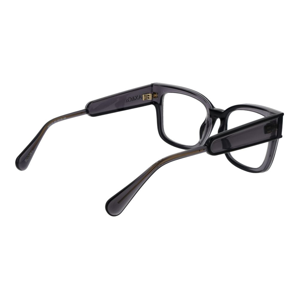 Max & Co Women's Rectangle Full-Rim Stainless Steel Eyeglasses Frames - Black