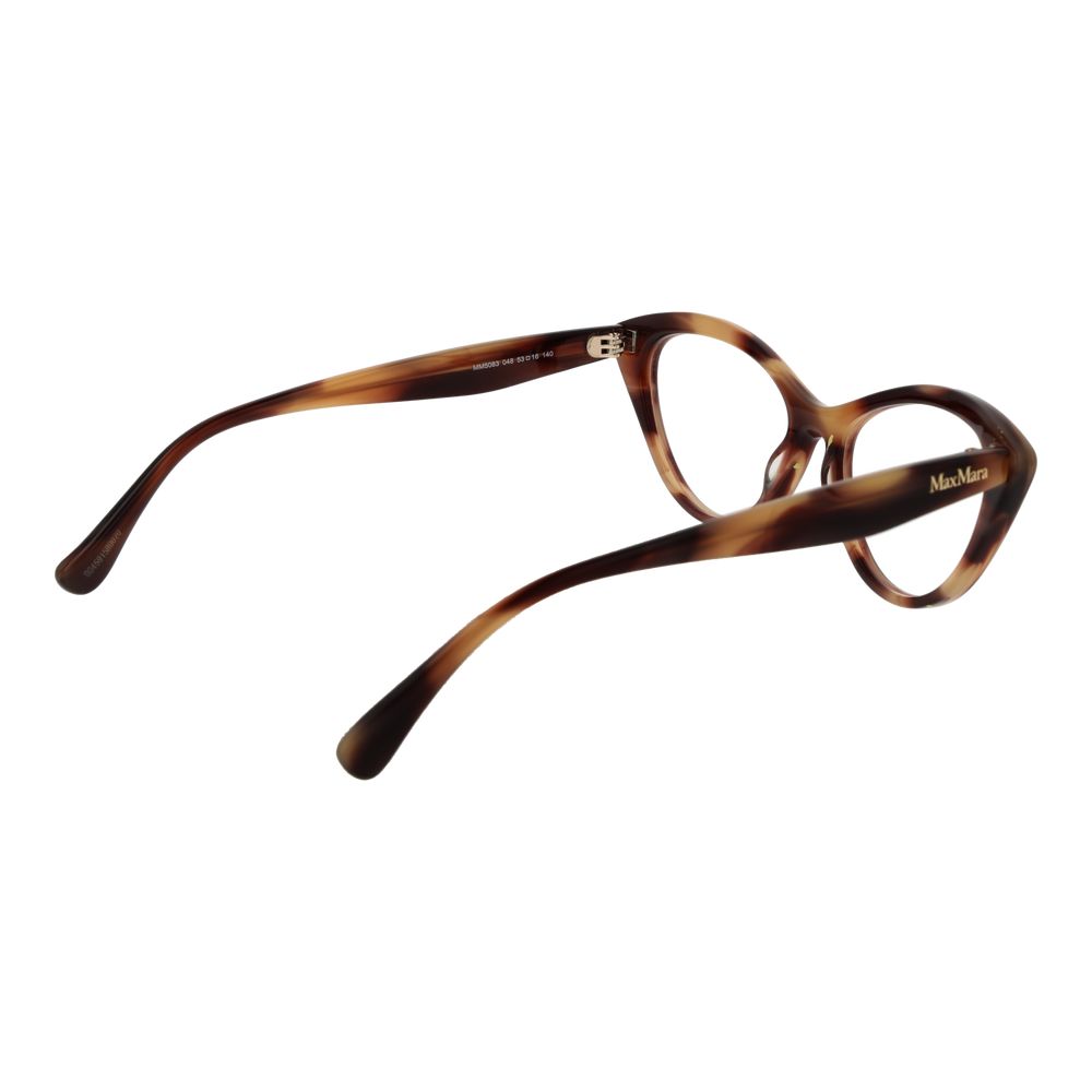 Max Mara Women's Full-Rim Cat-Eye Acetate Eyeglasses Frames - Brown