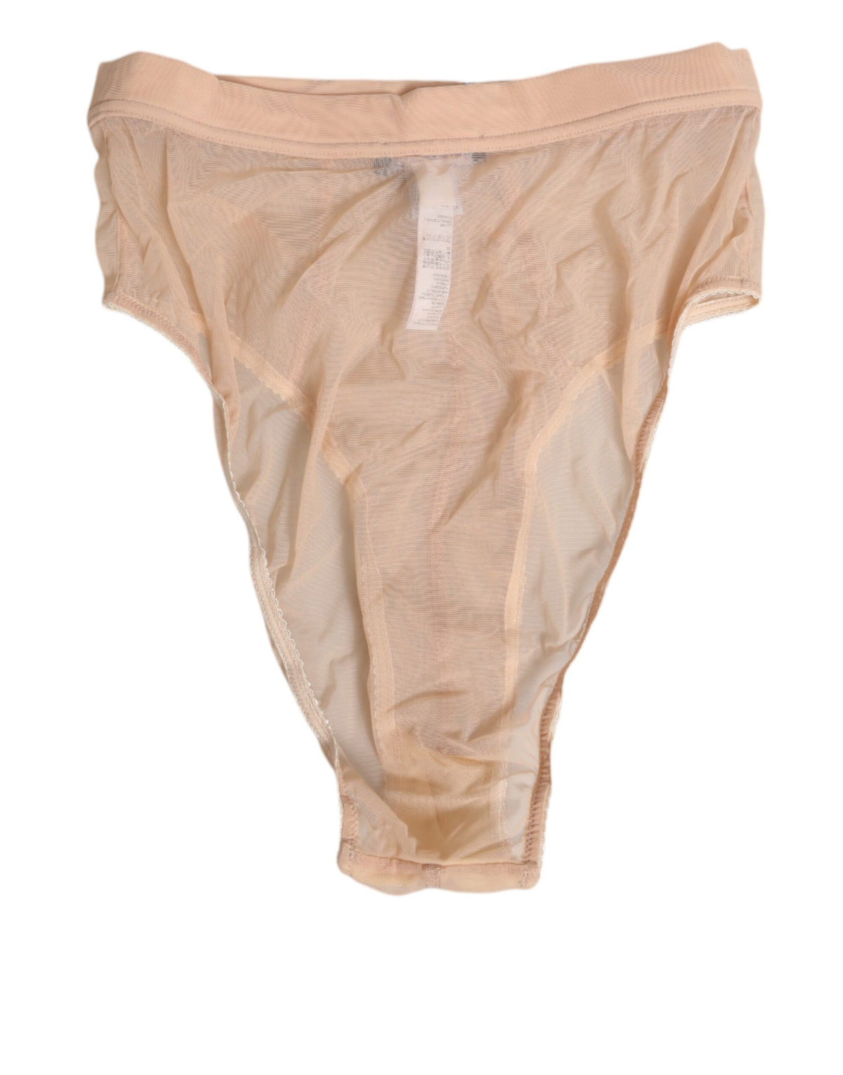 Dolce & Gabbana Women's High Rise Polyamide Underpants Briefs - Beige
