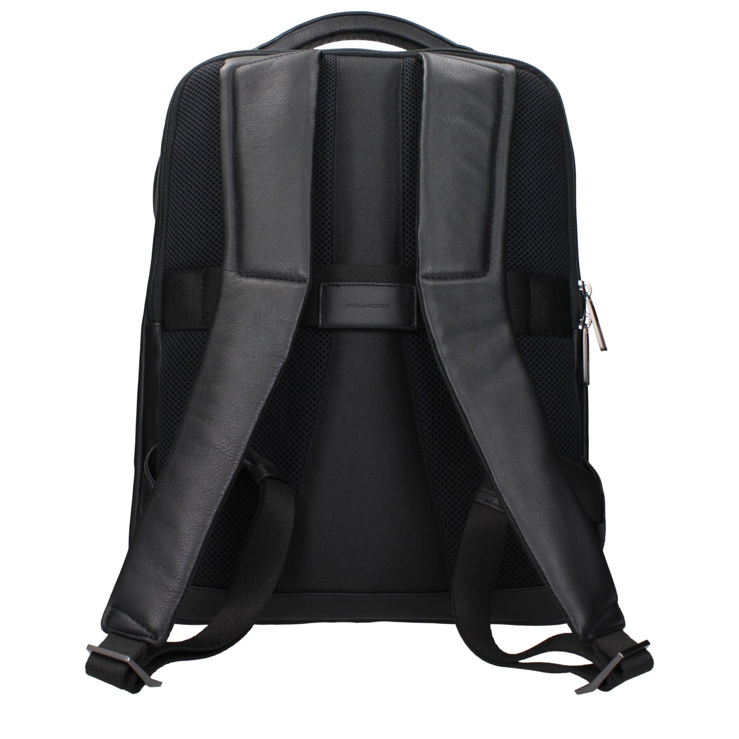 Piquadro Black Leather Backpacks
