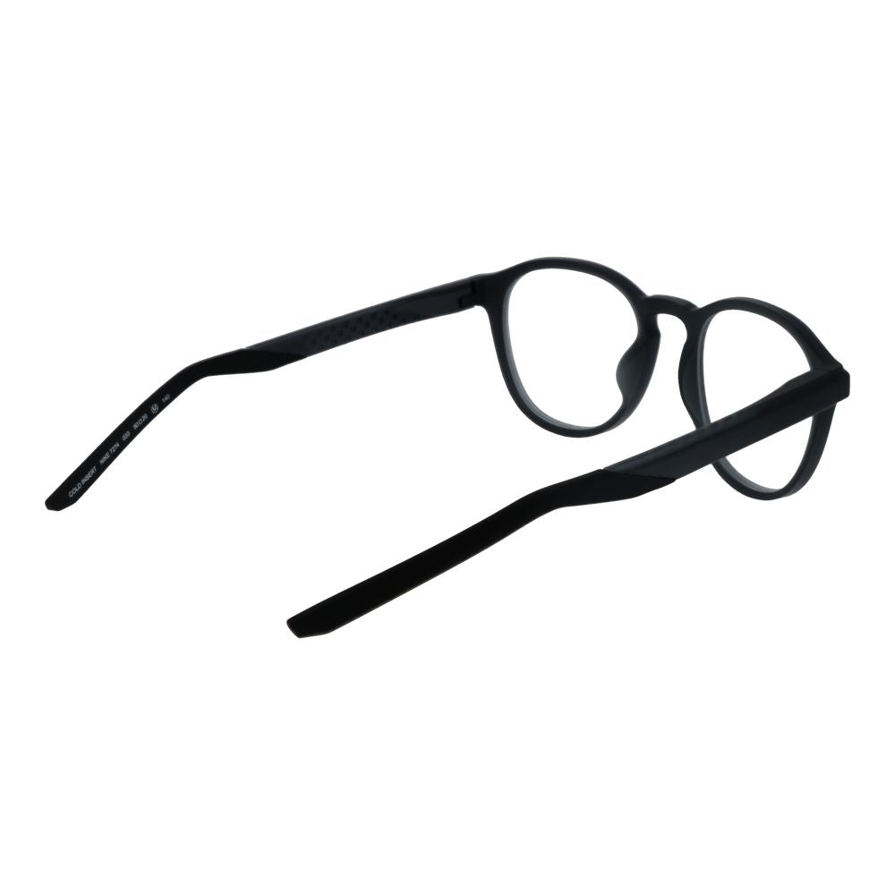 Eyeglasses Frames by Nike for men in black features an refined silhouette, showcasing a sophisticated black coloured frame and refined full-frame frame design for a refined look.