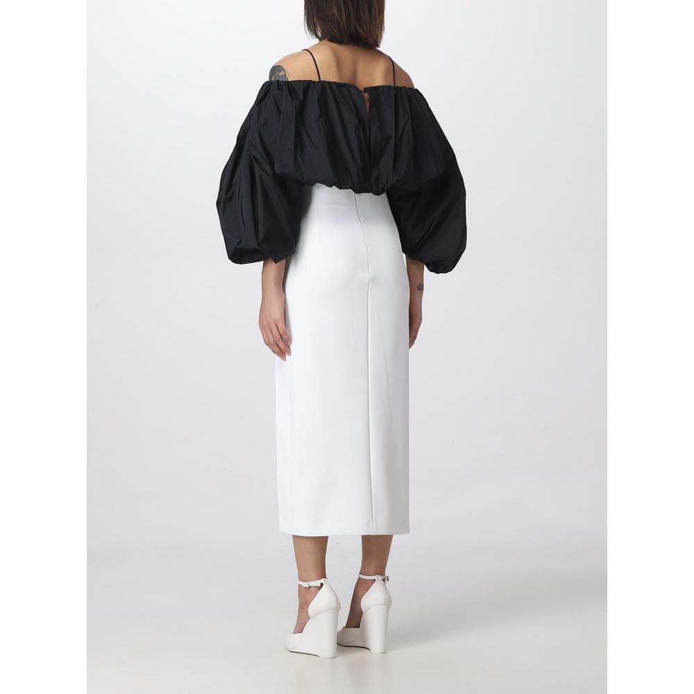 PINKO Women's Polyester Skirt - White