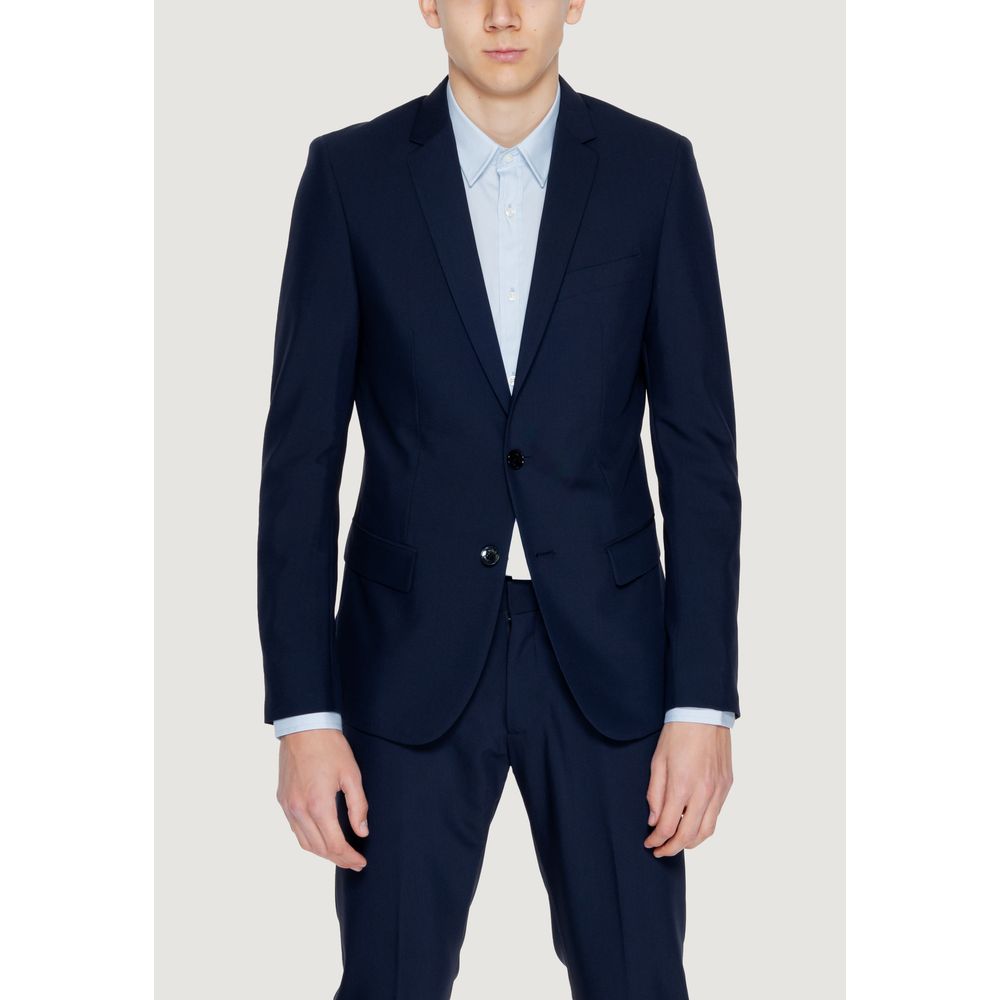 Antony Morato Men's Stretch Viscose Polyester Blazer - Blue