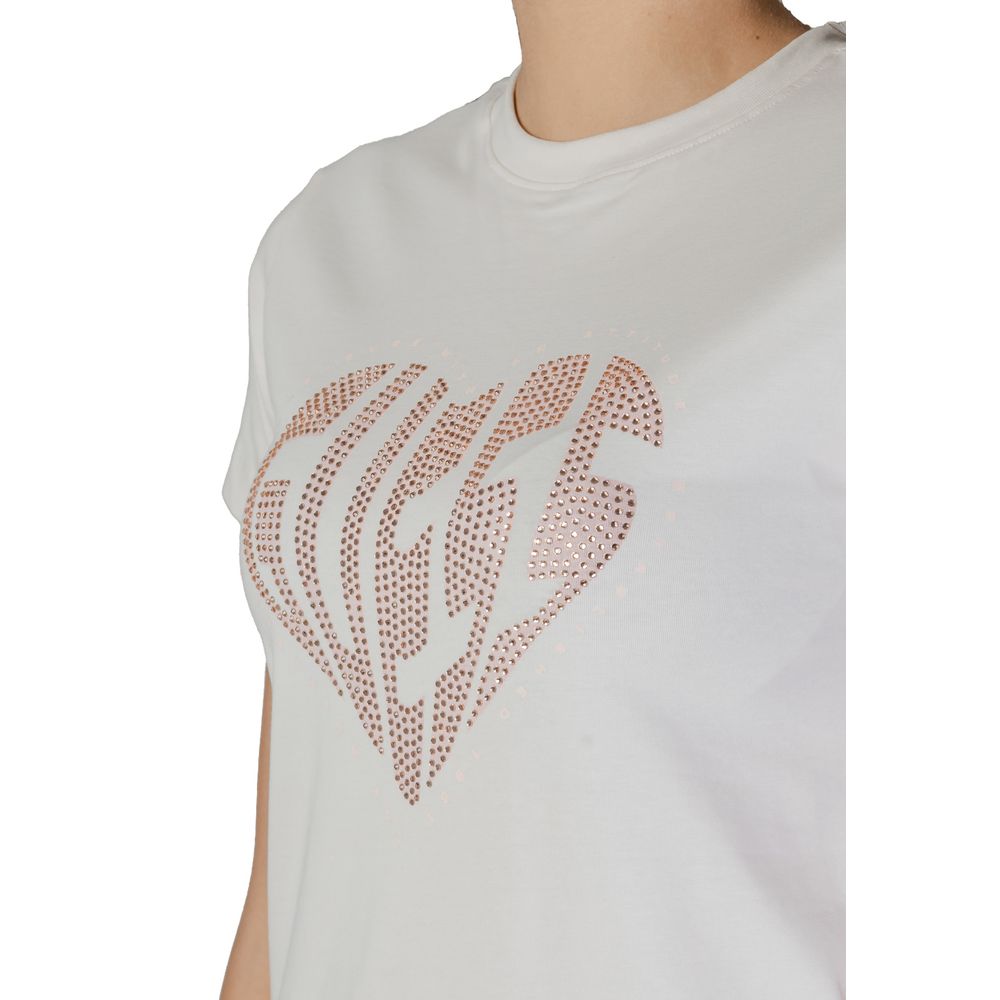 Guess Active Women's Stretch Cotton T-Shirt - Cream