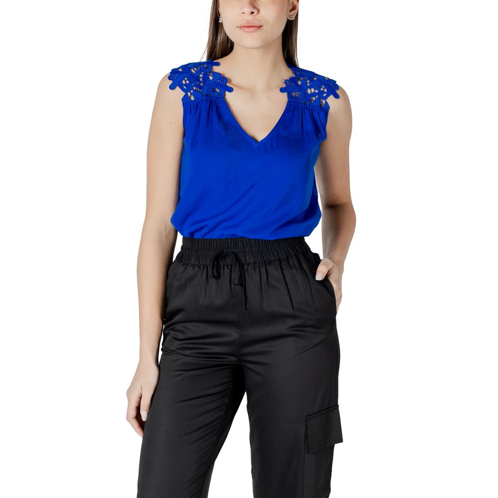 Morgan De Toi Women's Polyester Tank Top - Blue