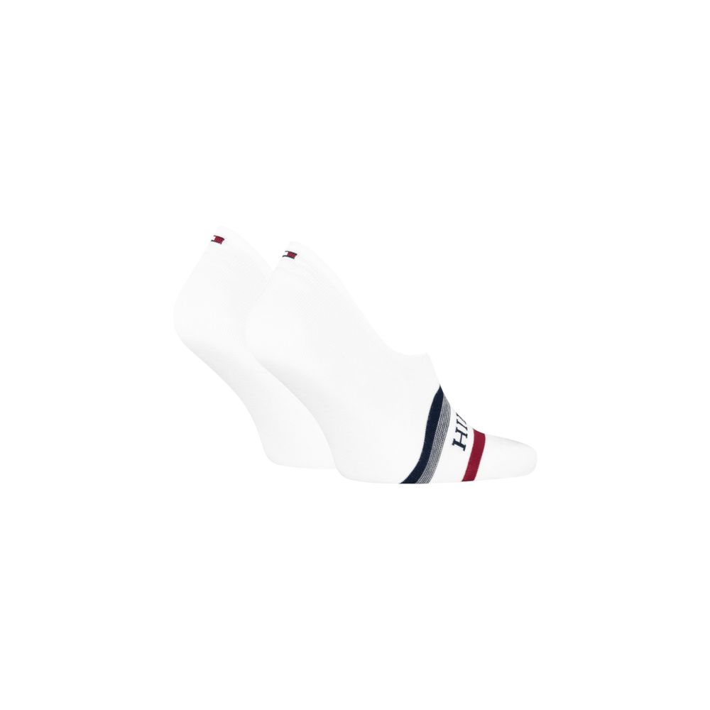 Tommy Hilfiger White Cotton Sock
