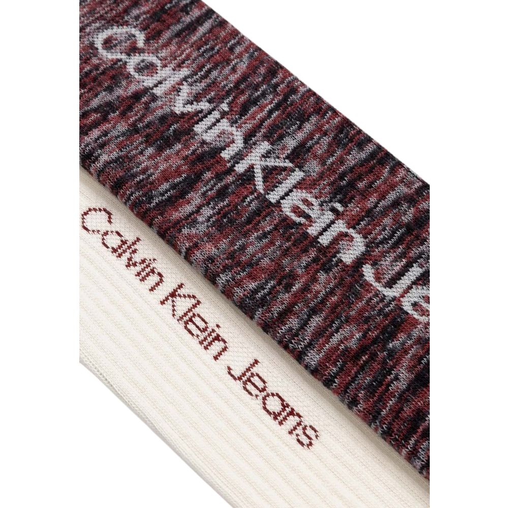 Calvin Klein Jeans Cream Cotton Sock