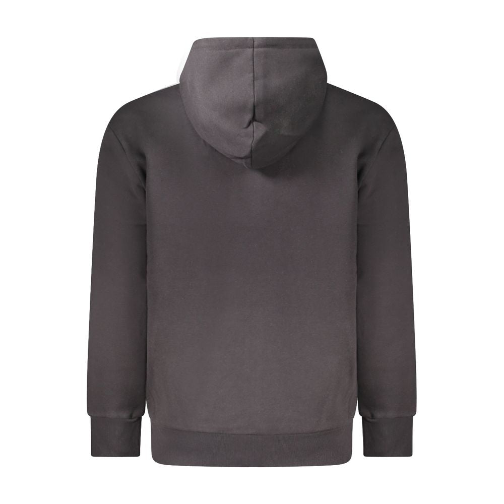 Hooded Sweatshirt Hoodie by Timberland for men in cotton polyester black showcases a city-ready silhouette, artfully detailed with a signature and for a city-ready finish.