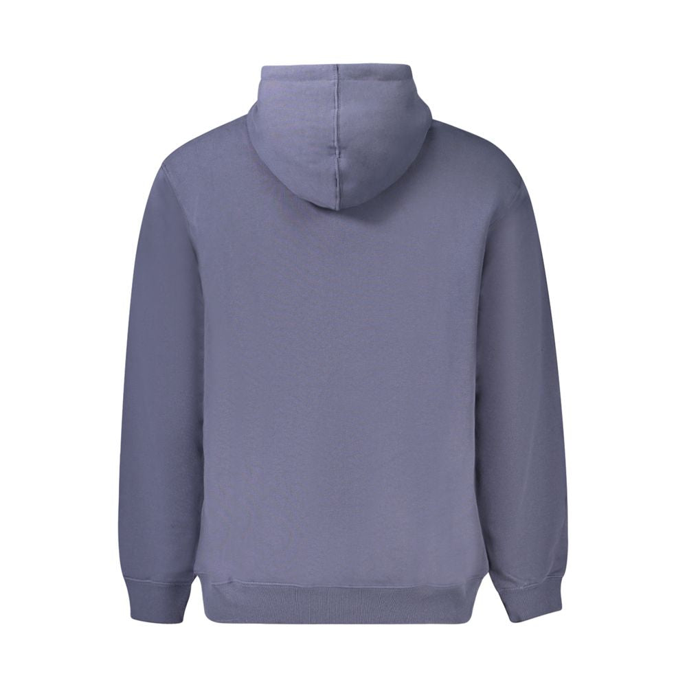 Hooded Sweatshirt Hoodie by Vans for men in cotton blue features an luminous silhouette, showcasing a sophisticated and for a truly luminous look.