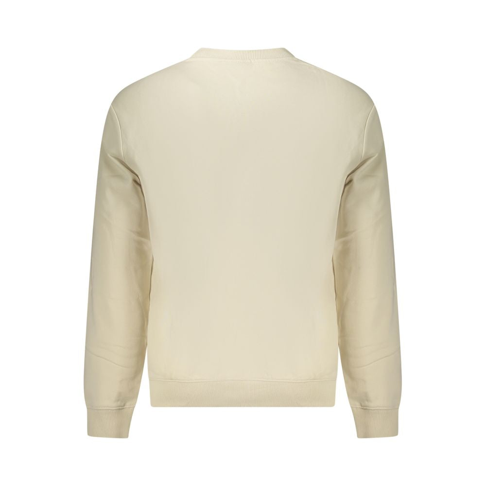 Sweatshirt by Napapijri for men in cotton beige & print features an magnificent silhouette, showcasing a sophisticated and detail for a truly magnificent finish.