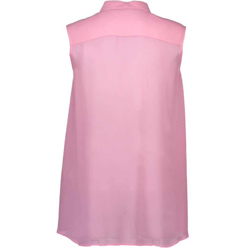 Shirt by Love Moschino for women in viscose pink showcases a sublime silhouette, artfully detailed with a sublime and for a sophisticated, sublime finish.