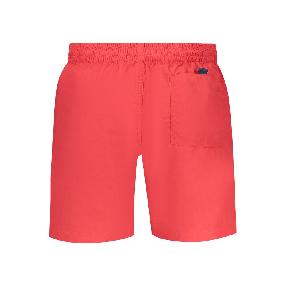 Swim Shorts by Norway 1963 for men in polyamide red presents a sculptural silhouette, showcasing the sculptural Men's Polyamide Swim Shorts design with a refined cut for a premium, sophisticated look.
