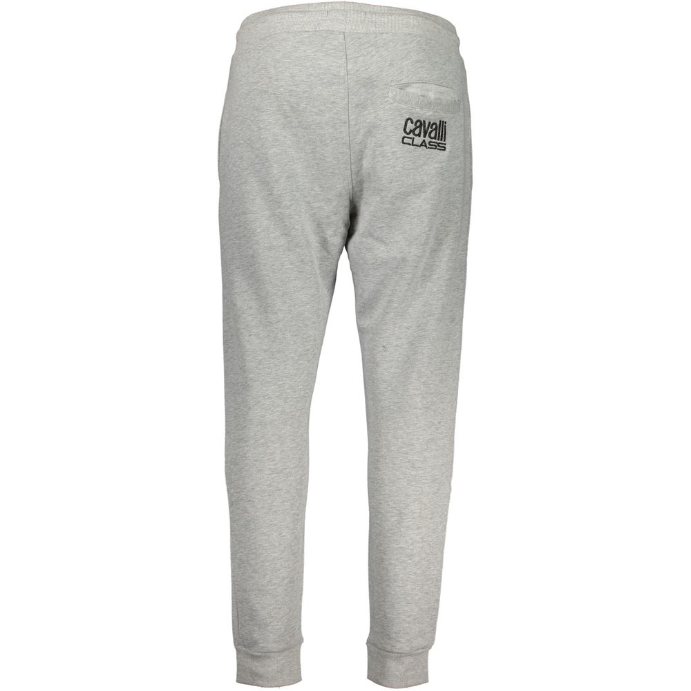 Joggers by Cavalli Class for men in cotton gray features an sophisticated and with a precise long, creating a sophisticated and sophisticated silhouette.