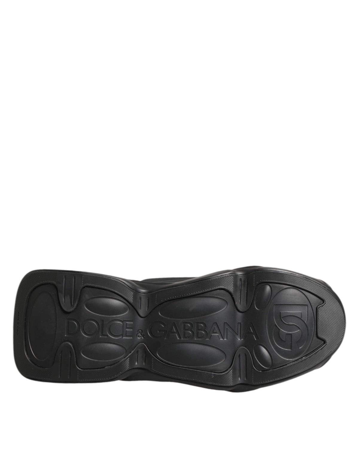 Dolce & Gabbana Men's Low Top Chunky Polyamide Viscose Polyester & Polyurethane Sneakers - Black