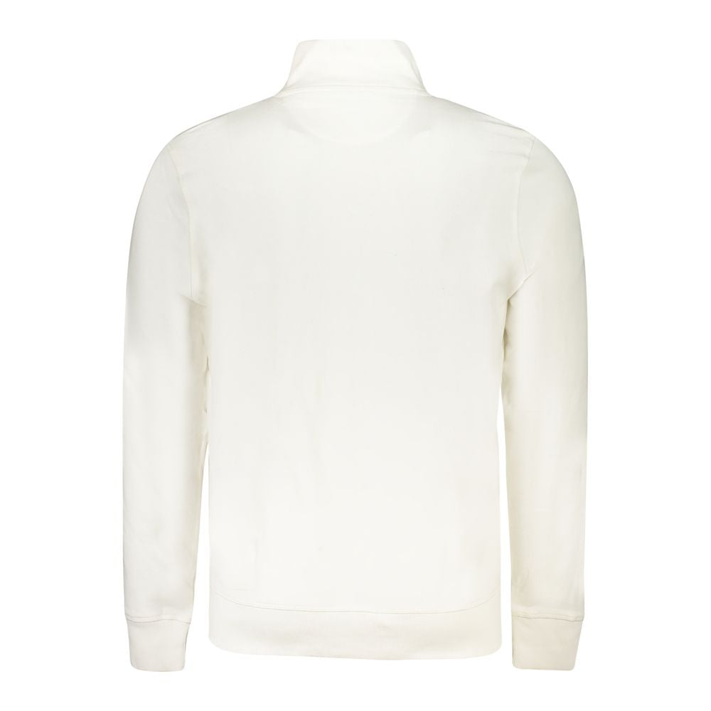 Sweatshirt by North Sails for men in cotton white presents a smart casual silhouette, featuring a smart casual and for a sophisticated look.