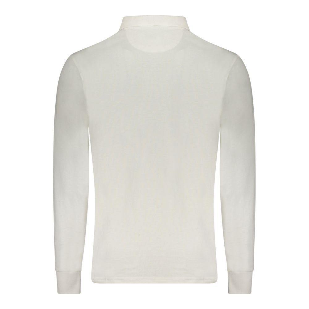 Polo Shirt by North Sails for men in cotton white & signature showcases a sharp silhouette, detailed with a refined and sharp for a sophisticated finish.