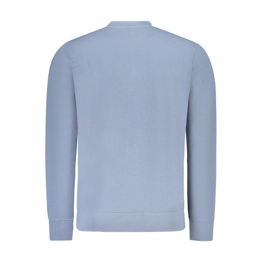 Sweatshirt by North Sails for men in leather cotton polyester polyurethane blue, brown & signature features an enviable silhouette, showcasing a premium and refined for a truly enviable finish.