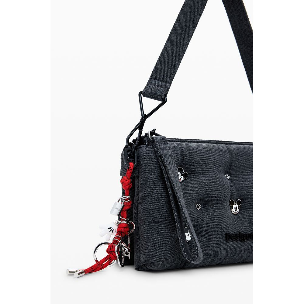 Desigual Gray Polyester Handbag
