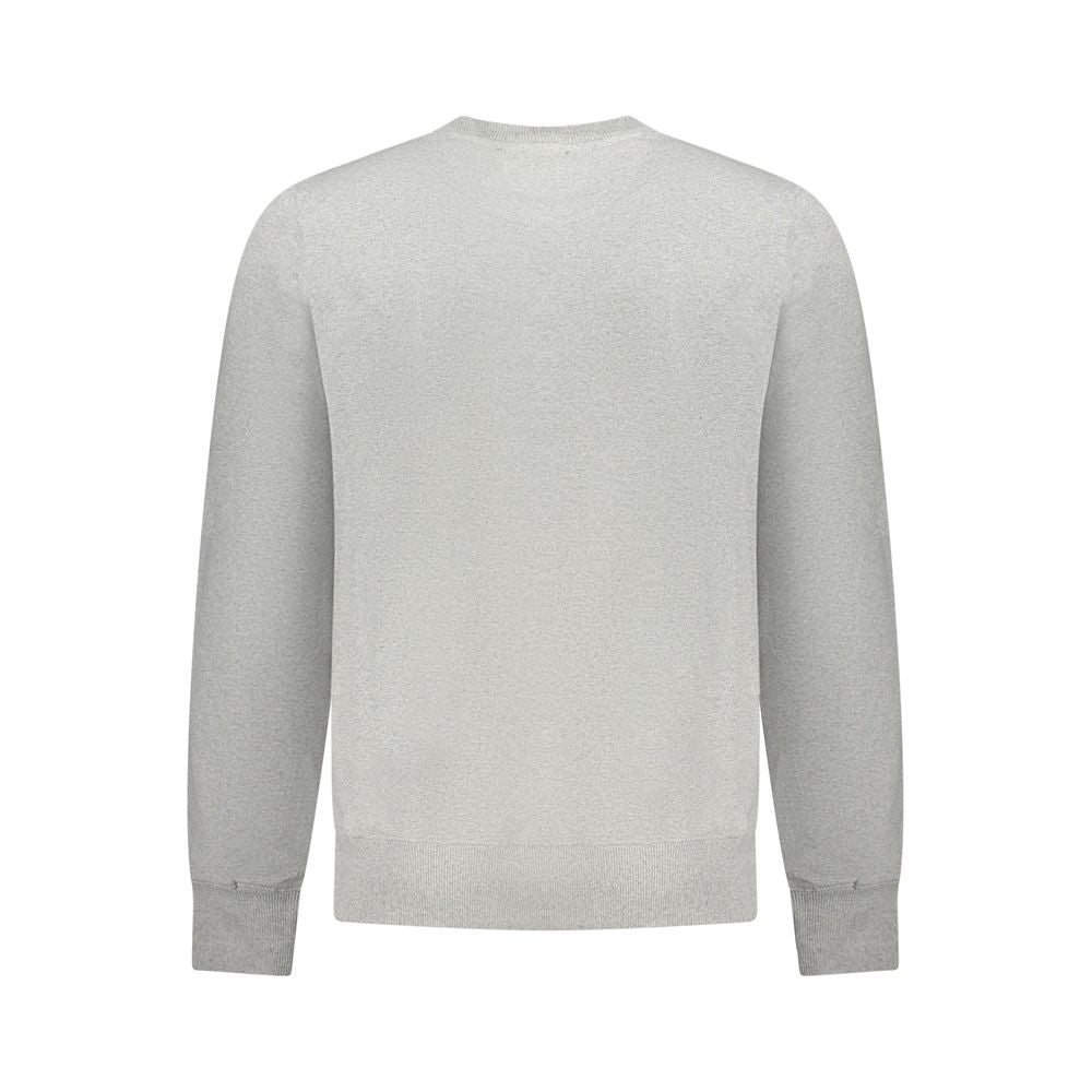 Sweatshirt by Accademia Militare for men in cotton polyester gray showcases a slouchy chic silhouette, artfully detailed with a slouchy chic crew neckline and for a slouchy chic finish.