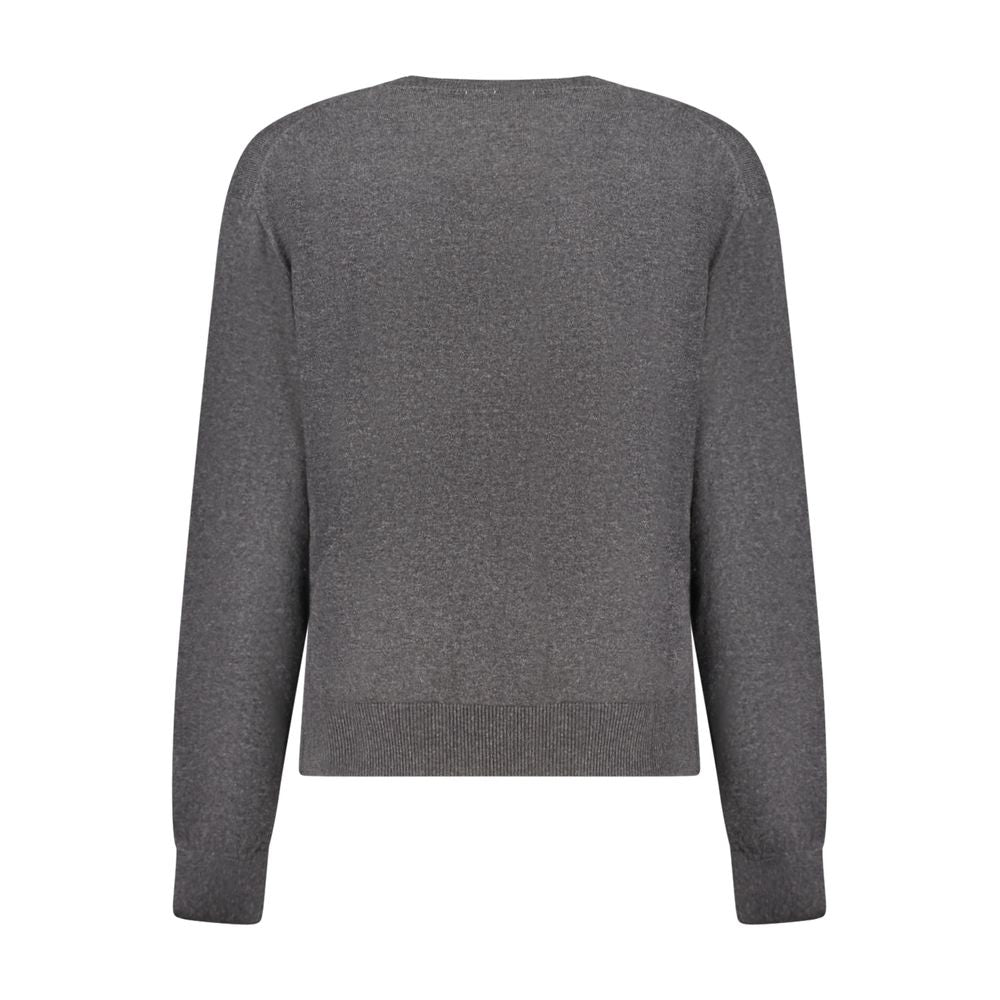 Sweatshirt by Pepe Jeans for women in cashmere cotton blend black features an provocated silhouette, detailed with a provocated and a refined for a sophisticated aesthetic.