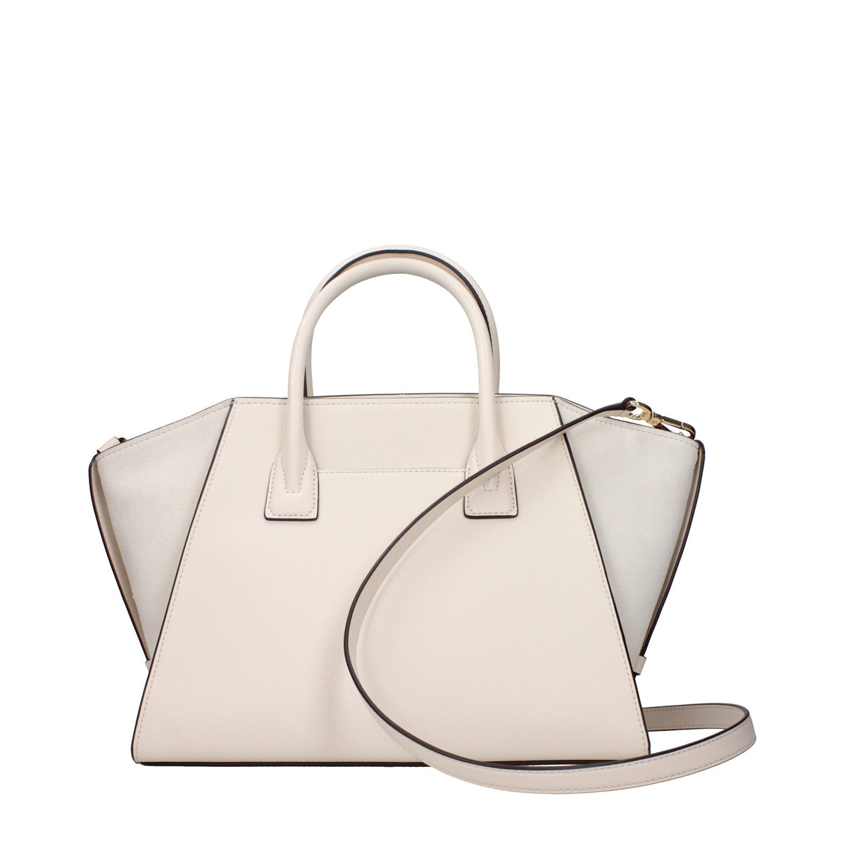 Evening Handbag by Michael Kors for women in leather beige features a contemporary silhouette, showcasing a secure , ample , and contemporary shoulder-strap & adjustable-strap for a sophisticated look.