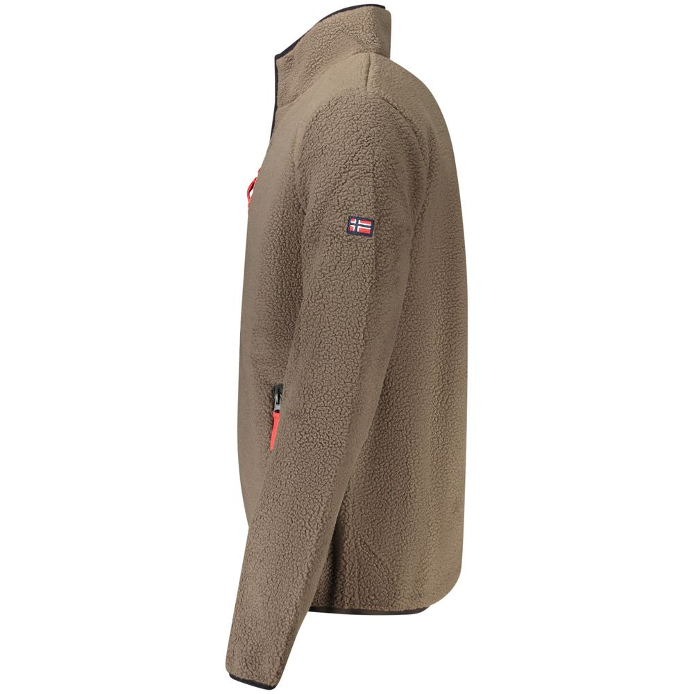 Sweatshirt by Norway 1963 for men in polyester brown features an enviable silhouette, showcasing a premium and refined for a truly enviable finish.
