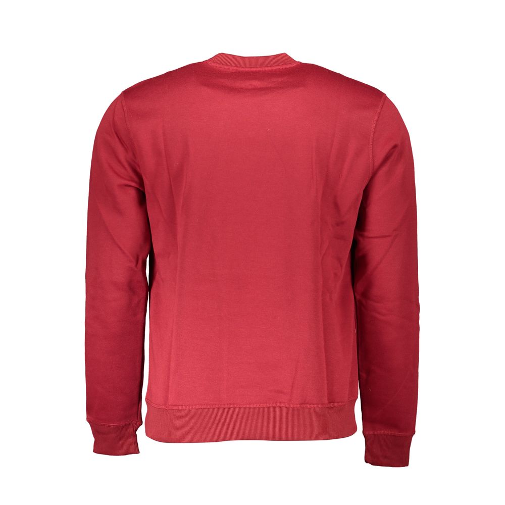 Sweatshirt by Gianmarco Venturi for men in cotton red features an exquisite silhouette, showcasing and details for a exquisite look.