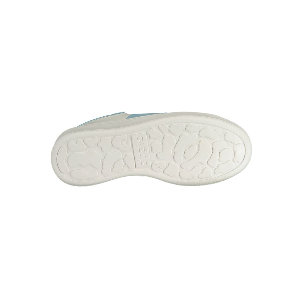 Gaelle Paris White Polyurethane Women Sneaker