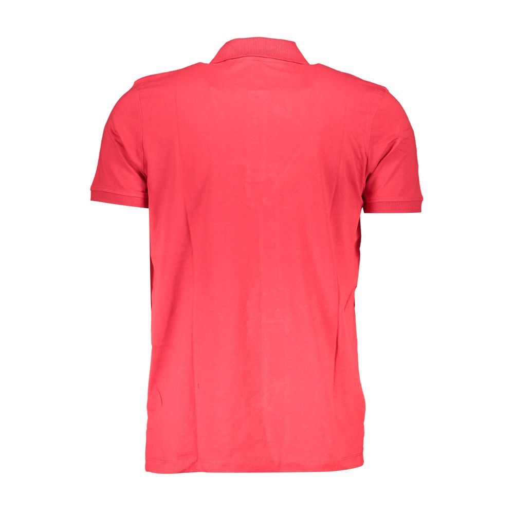 Polo Shirt by Gianmarco Venturi for men in cotton red features a eye catching silhouette, showcasing a refined and for a eye catching finish.