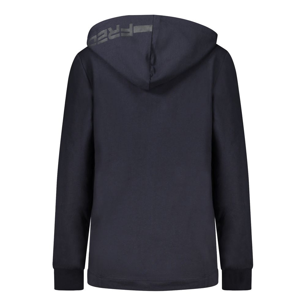 Sweatshirt by Freddy for women in cotton blue & print features an exquisite silhouette, showcasing and details for a exquisite look.