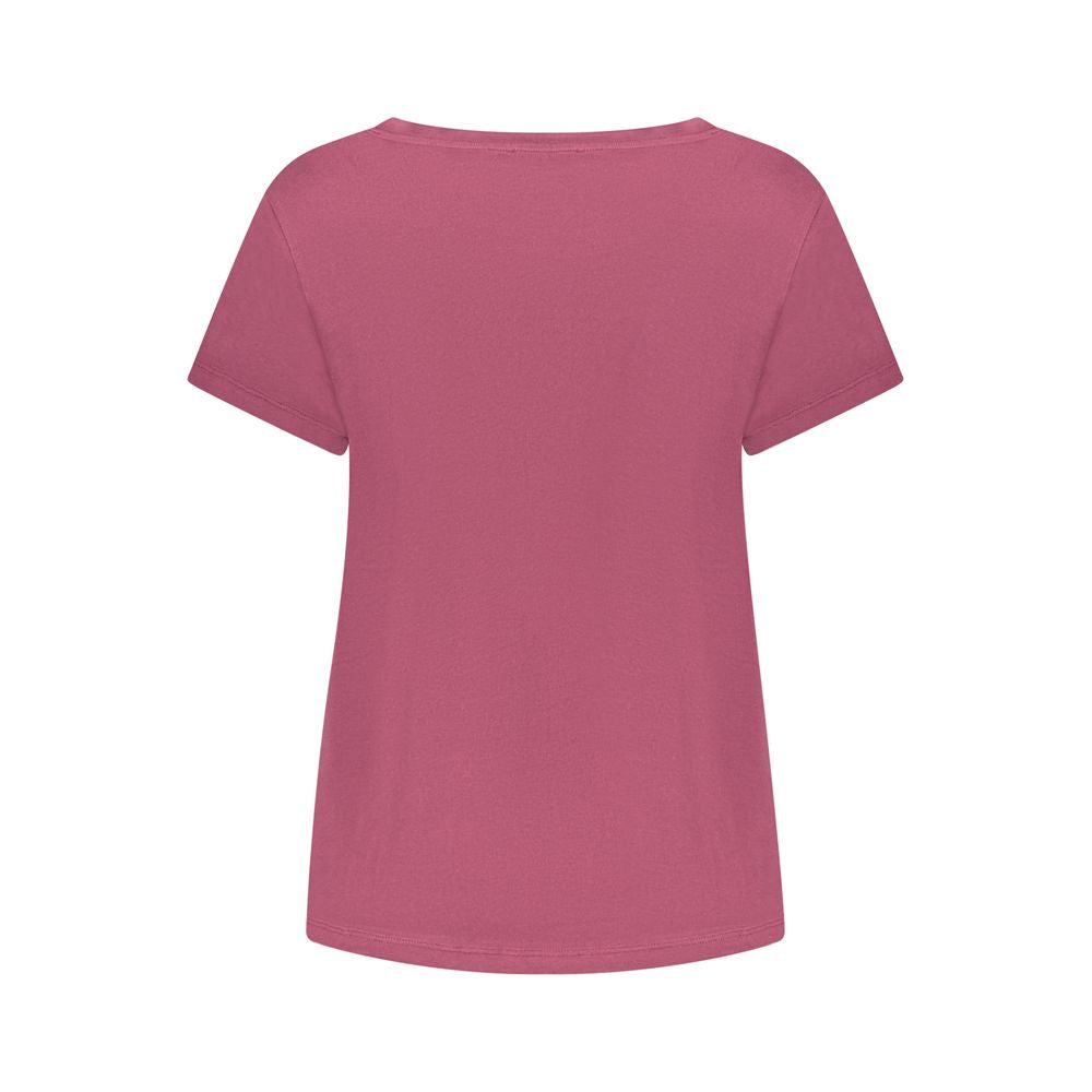 T-Shirt by Freddy for women in leather cotton polyester polyurethane green & purple showcases a dramatic silhouette, elegantly detailed with a dramatic and for a truly dramatic finish.